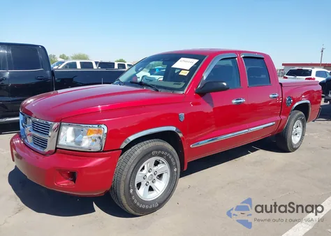 2008 Dodge Dakota Laramie z USA, uszkodzony, nr VIN 1D7HE58N38S519020